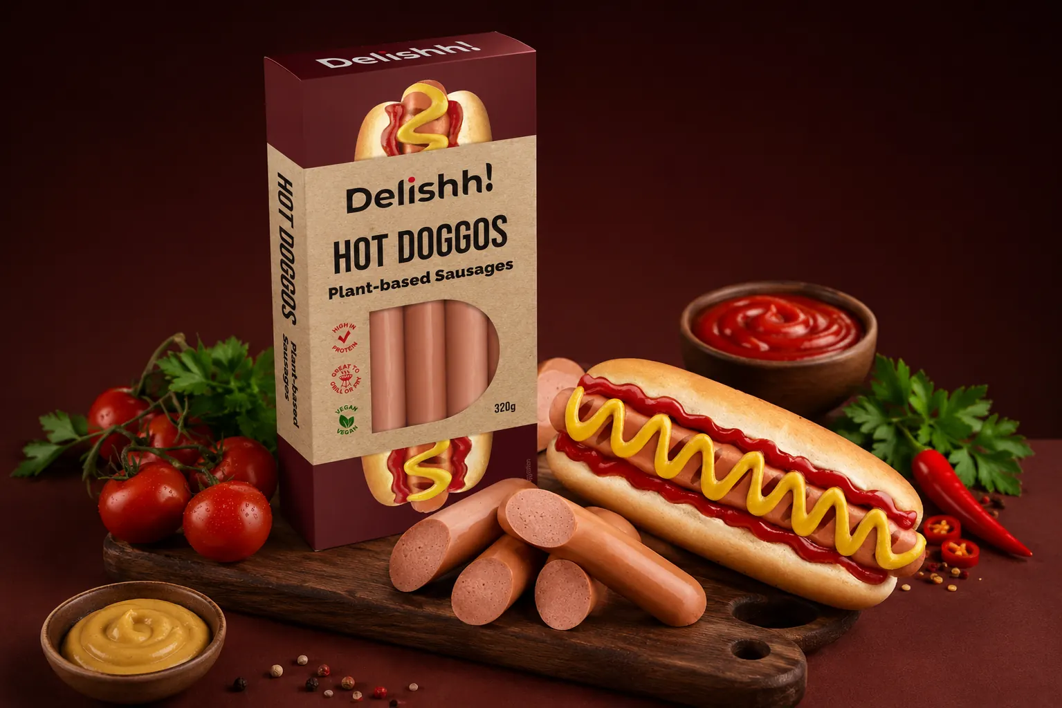 Delishh! plant-based products