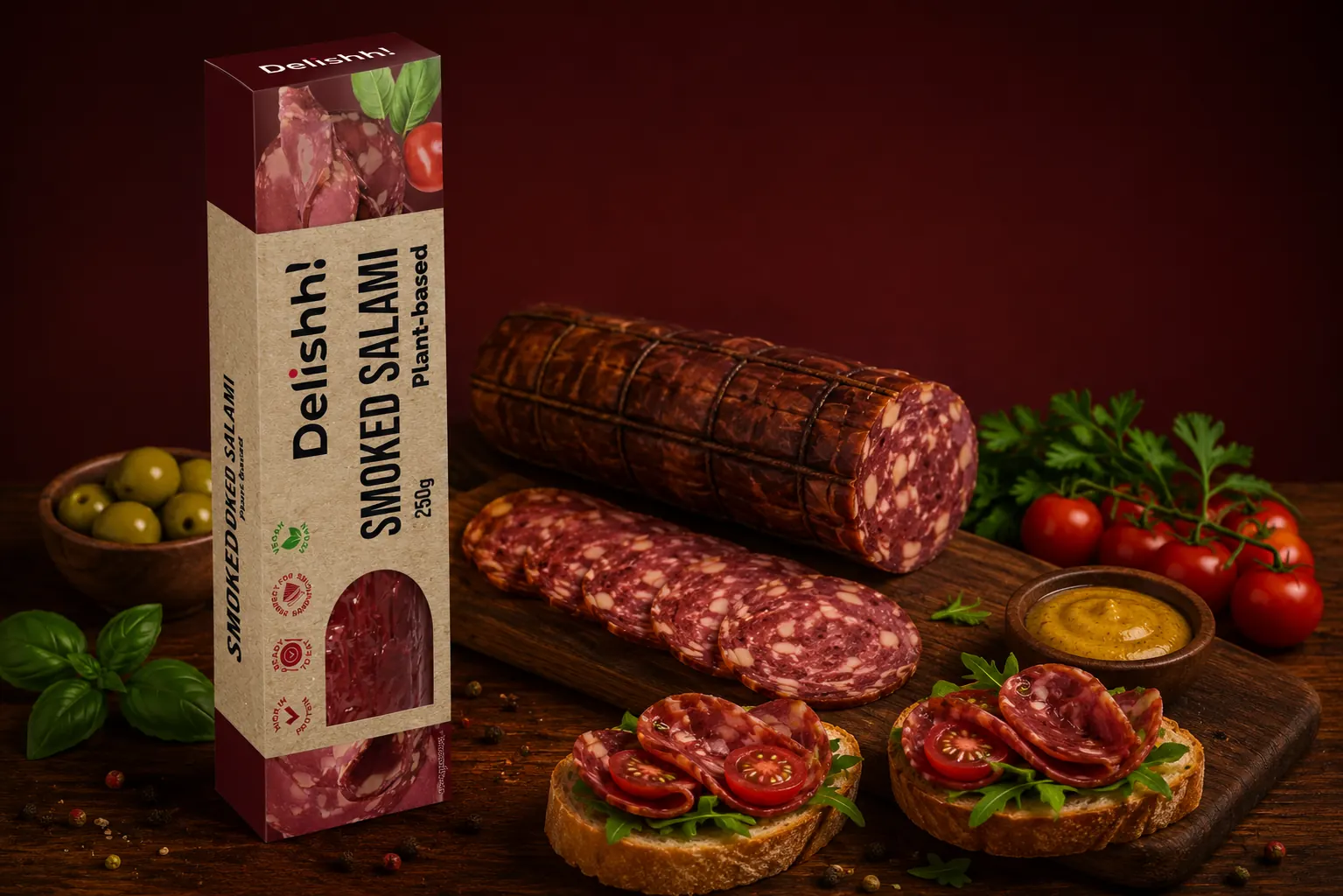 Delishh! plant-based products