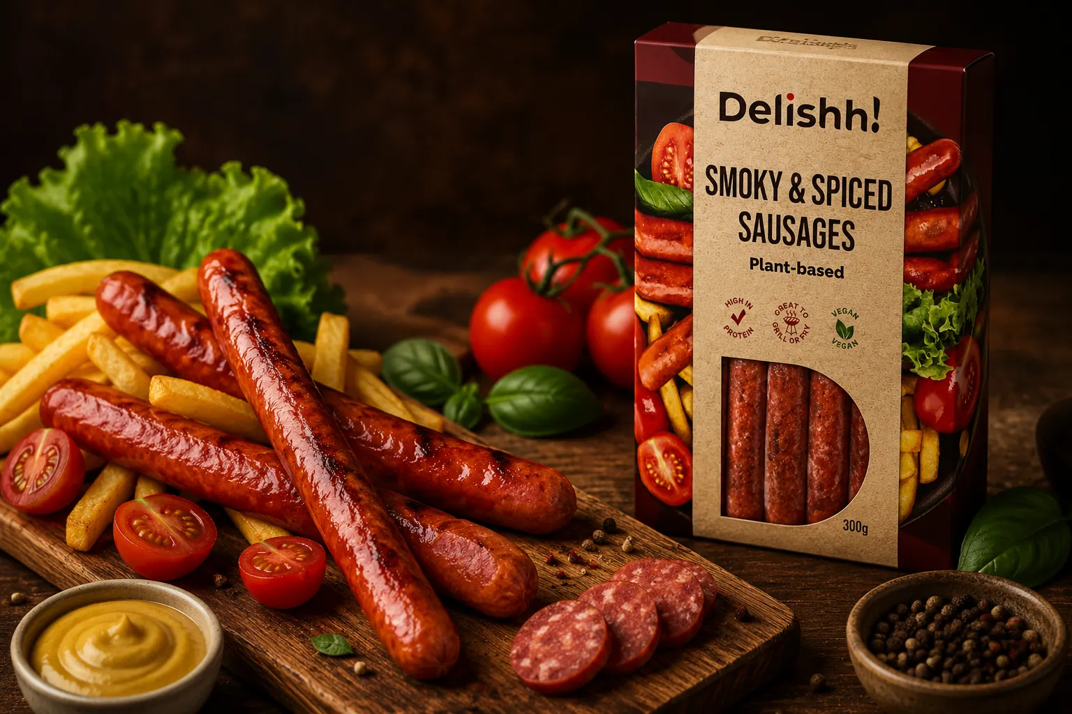 Delishh! plant-based products